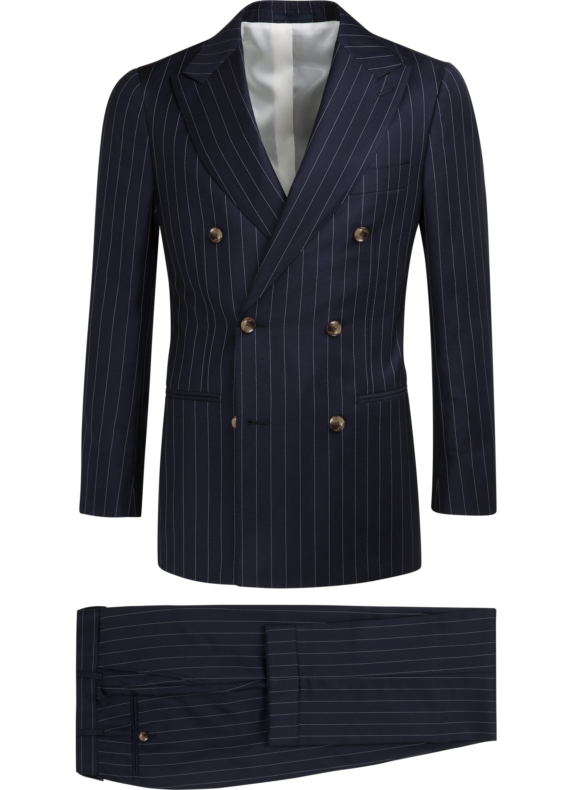 Suit Navy Stripe Havana P5299i | Suitsupply Online Store