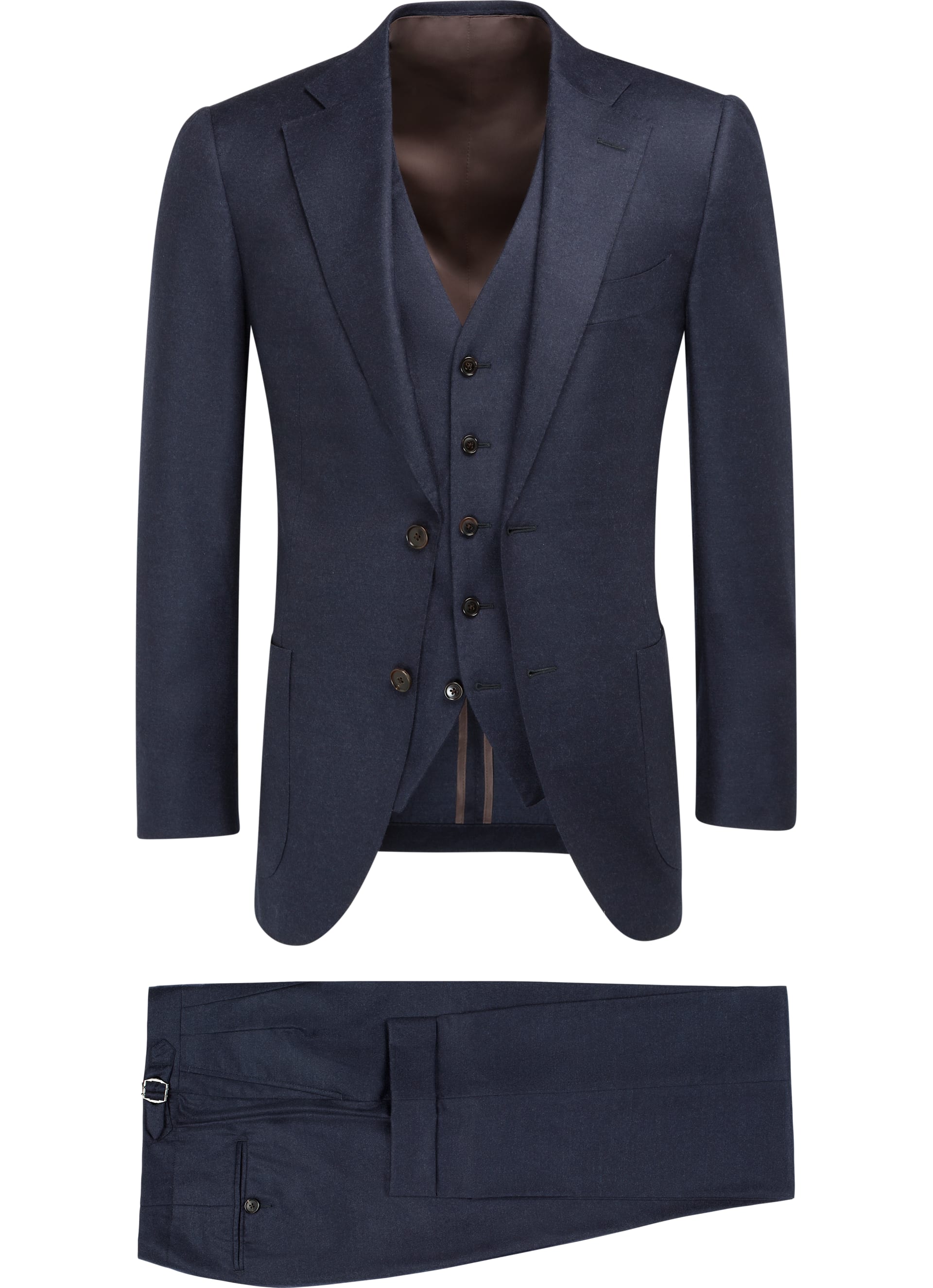 Suit Navy Plain Jort P5371i | Suitsupply Online Store