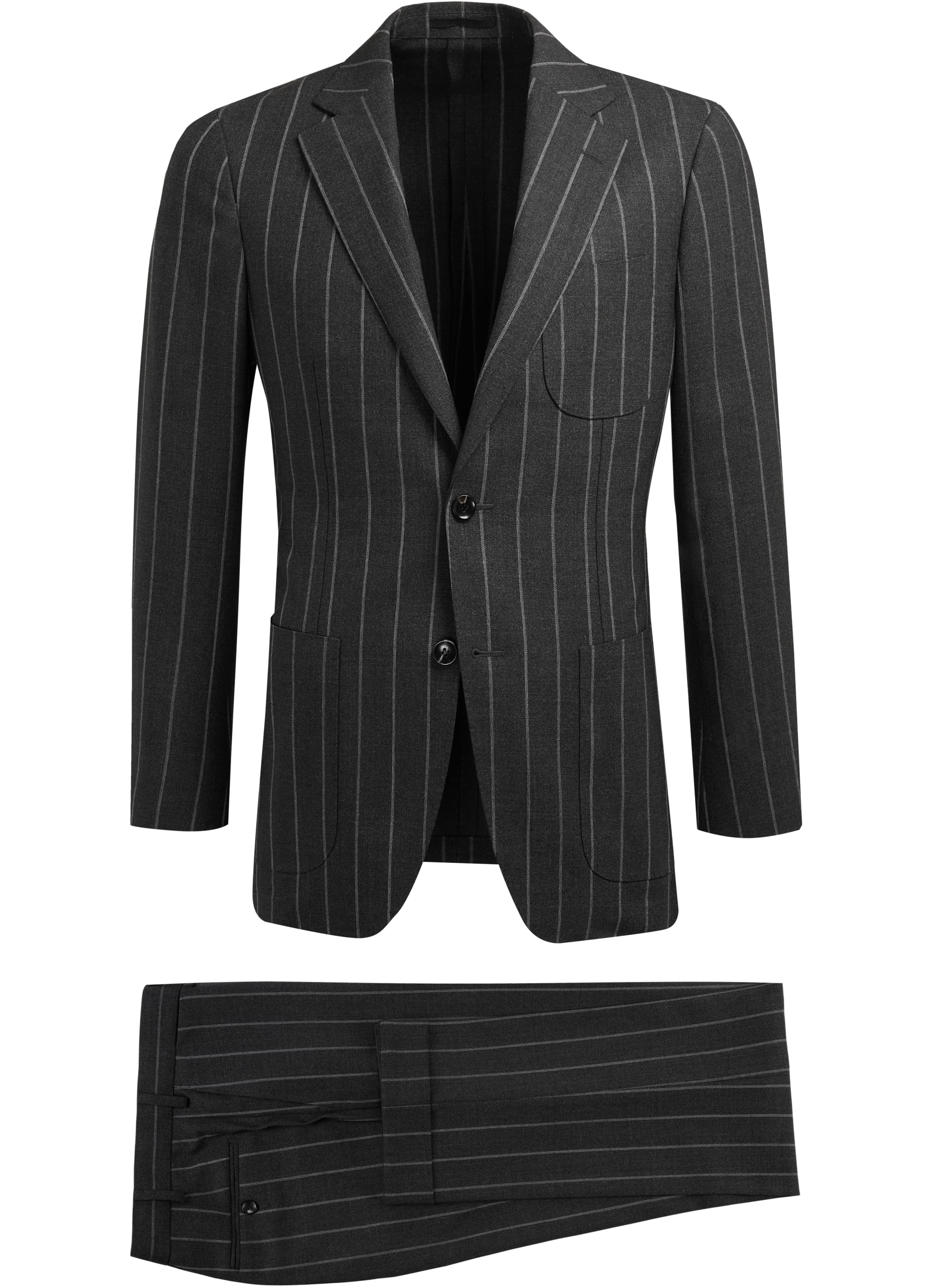 Suit Grey Stripe Havana P5460i | Suitsupply Online Store