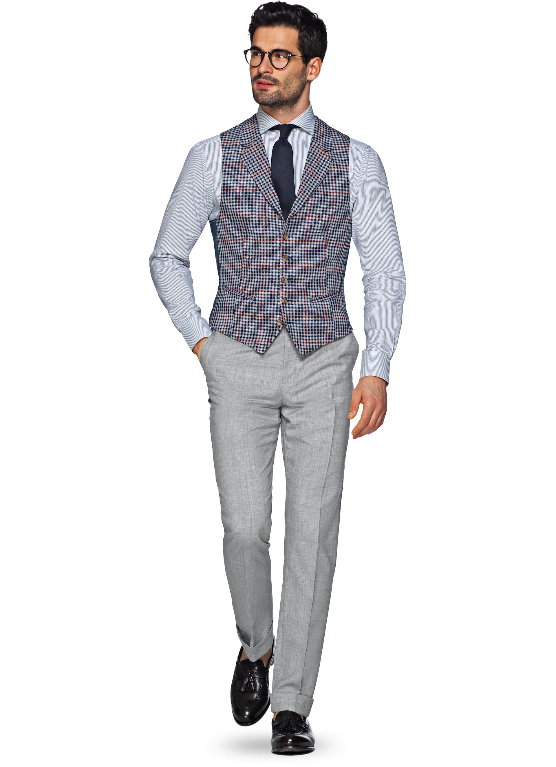 Light Grey Trousers B403sfi | Suitsupply Online Store