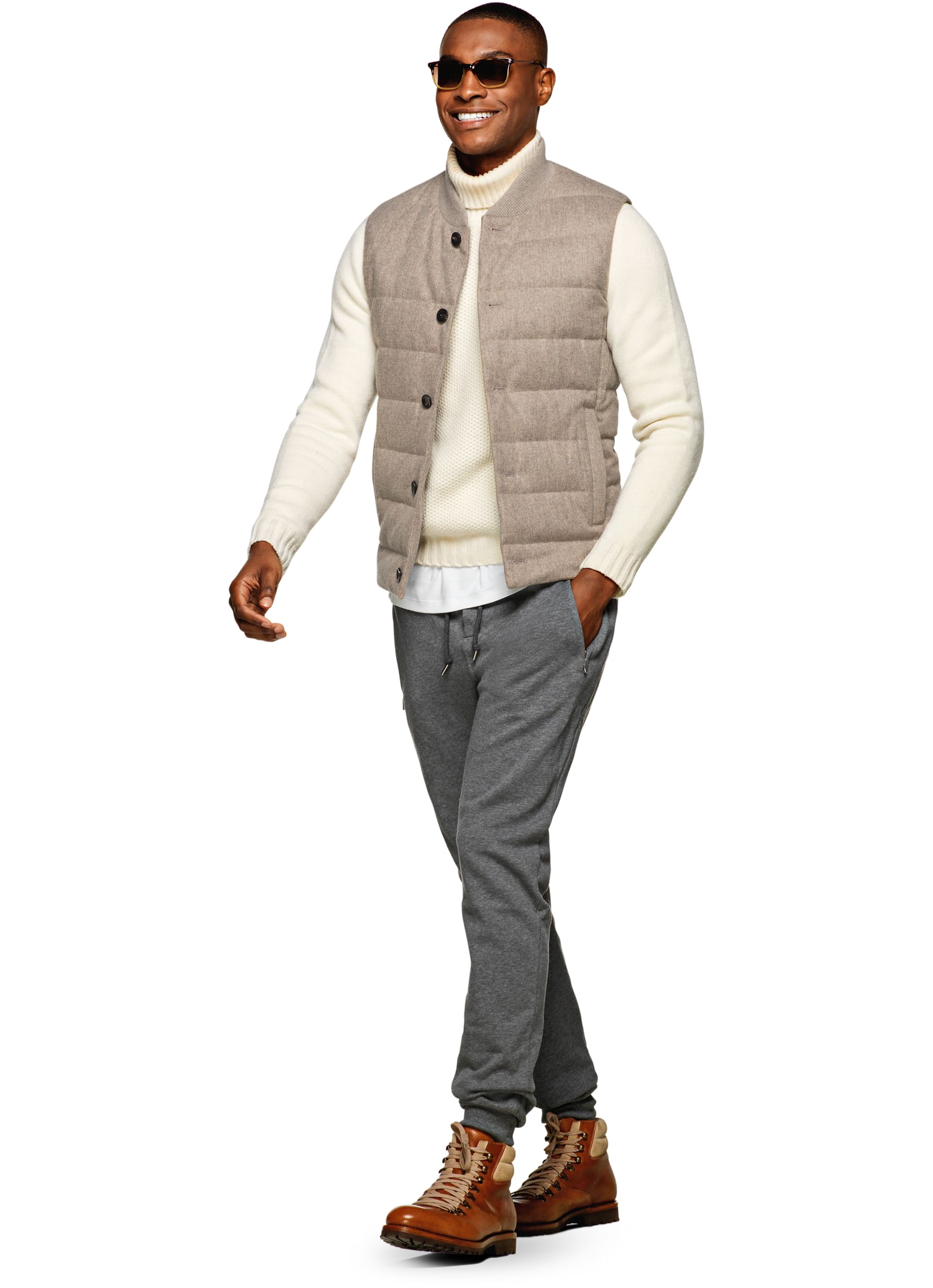 Grey Sweatpants Sp029 Suitsupply Online Store