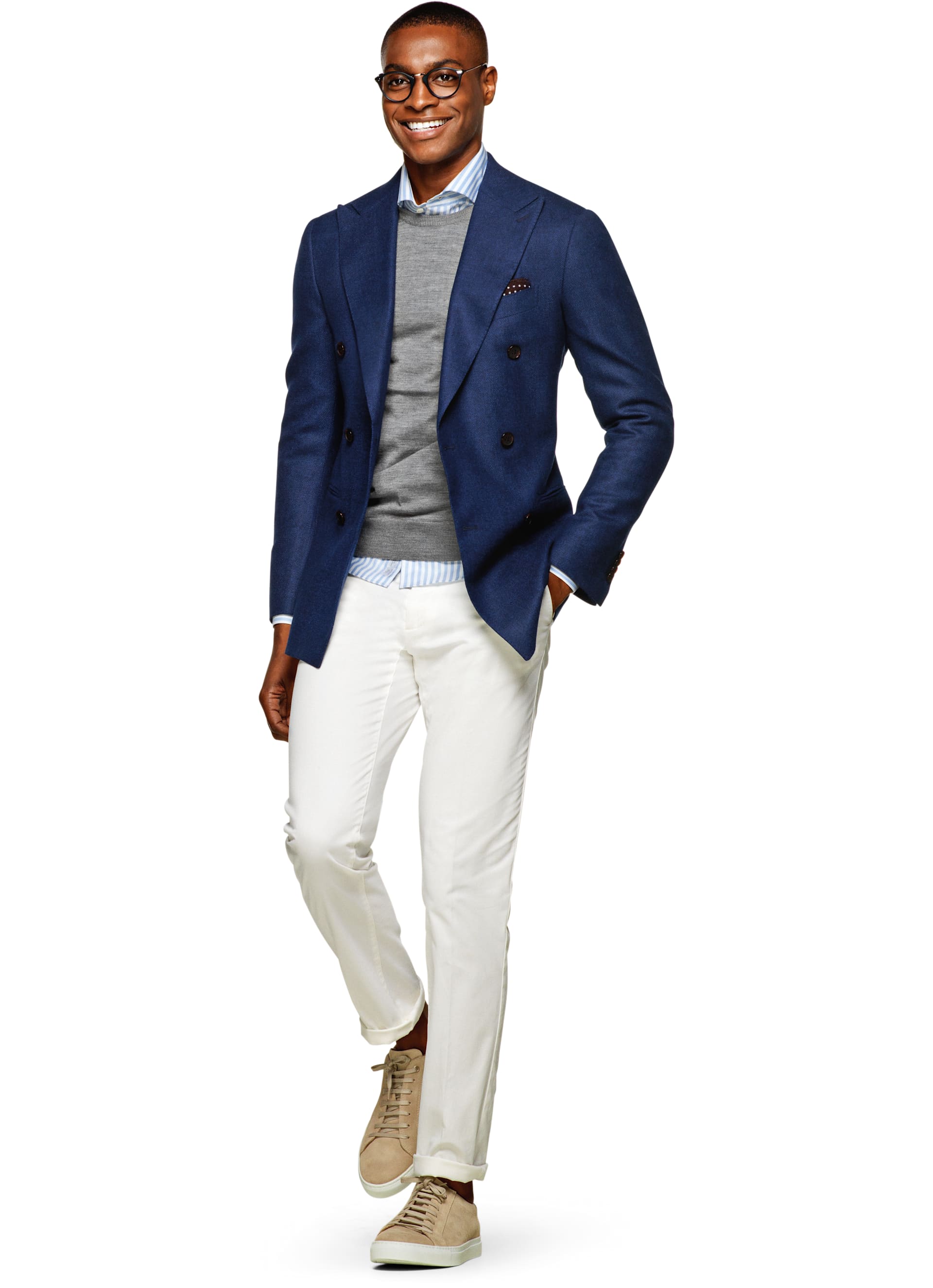 Jacket Blue Plain Havana C998i | Suitsupply Online Store