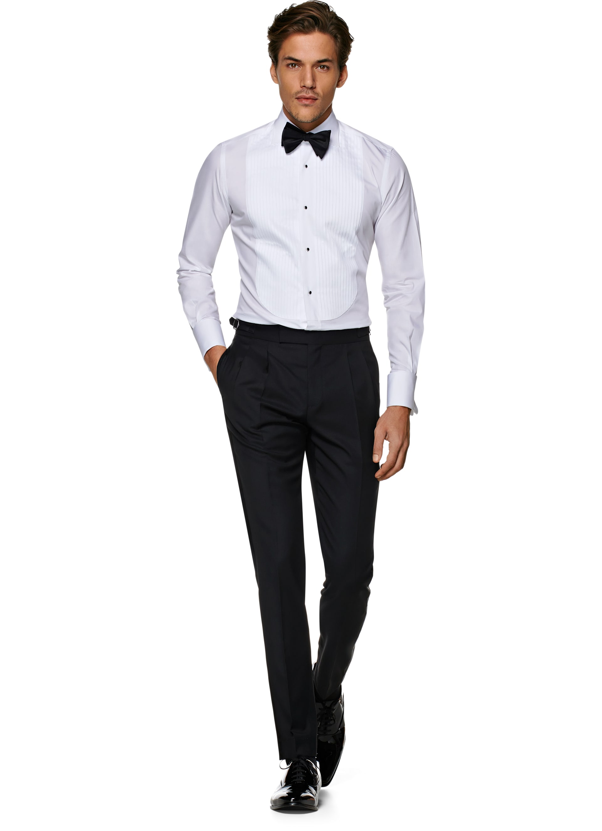 white tuxedo shirt mens