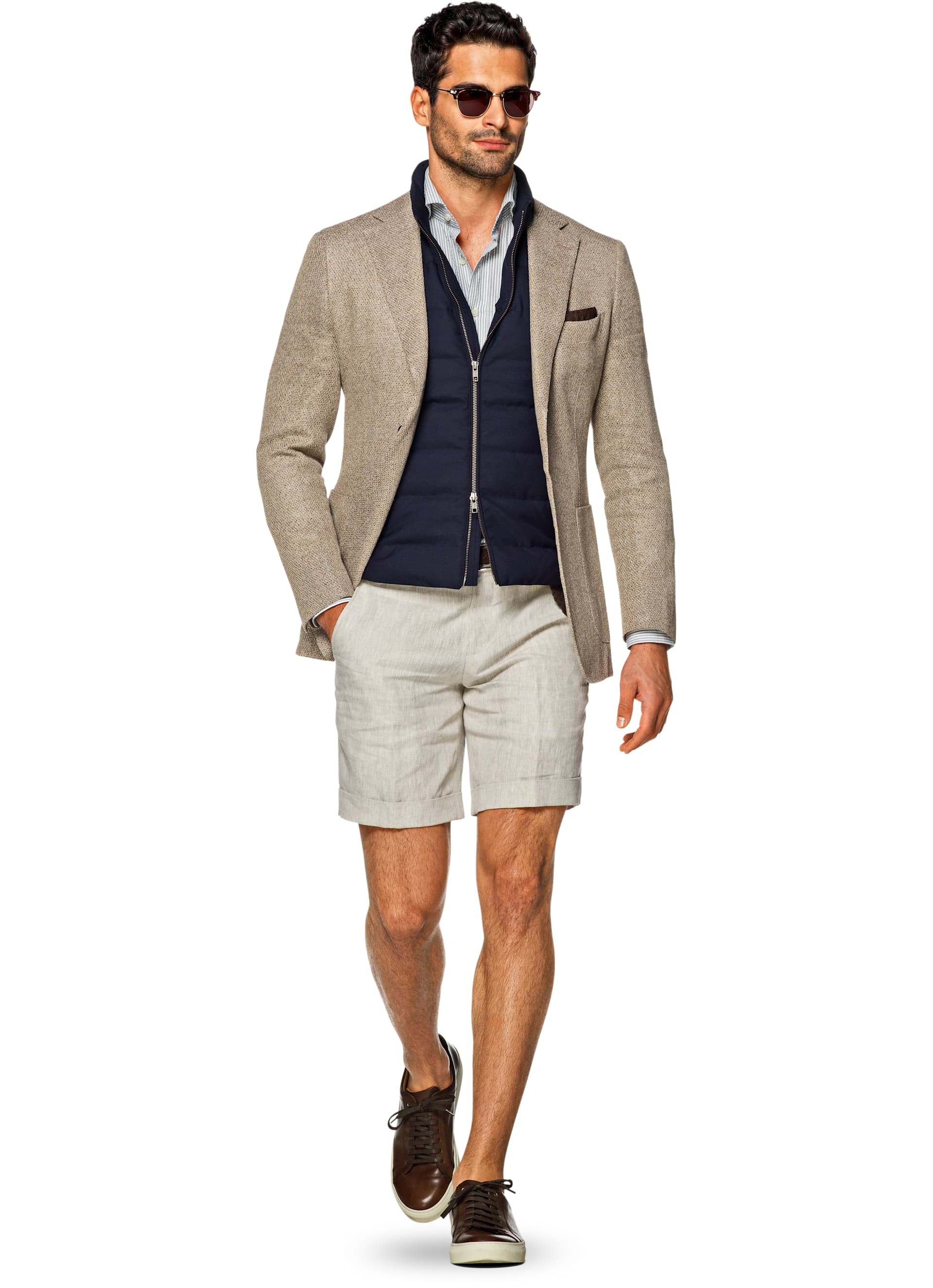 Light Brown Shorts B914i | Suitsupply Online Store