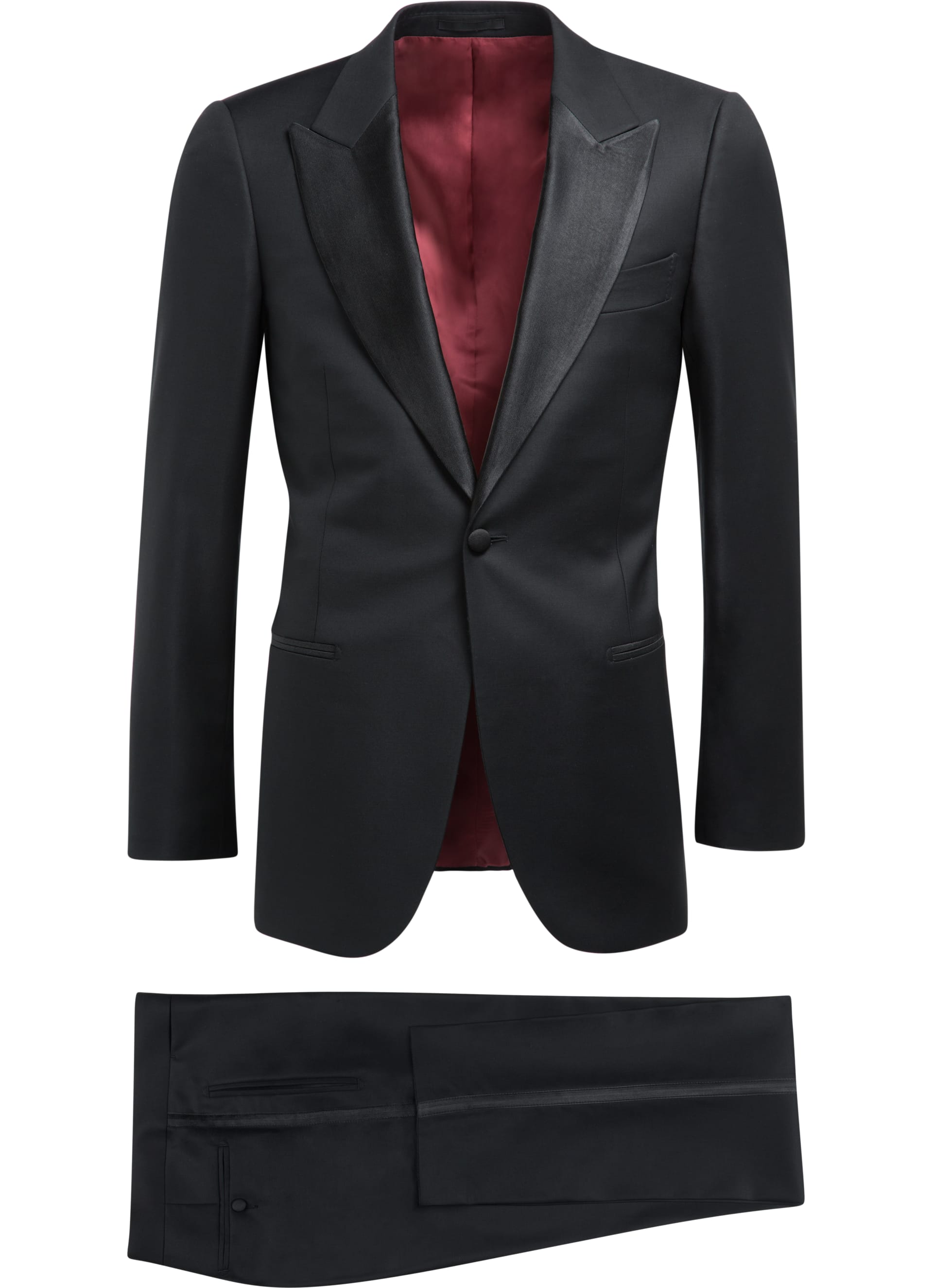 Suit Black Plain Tuxedo P1199i-s | Suitsupply Online Store