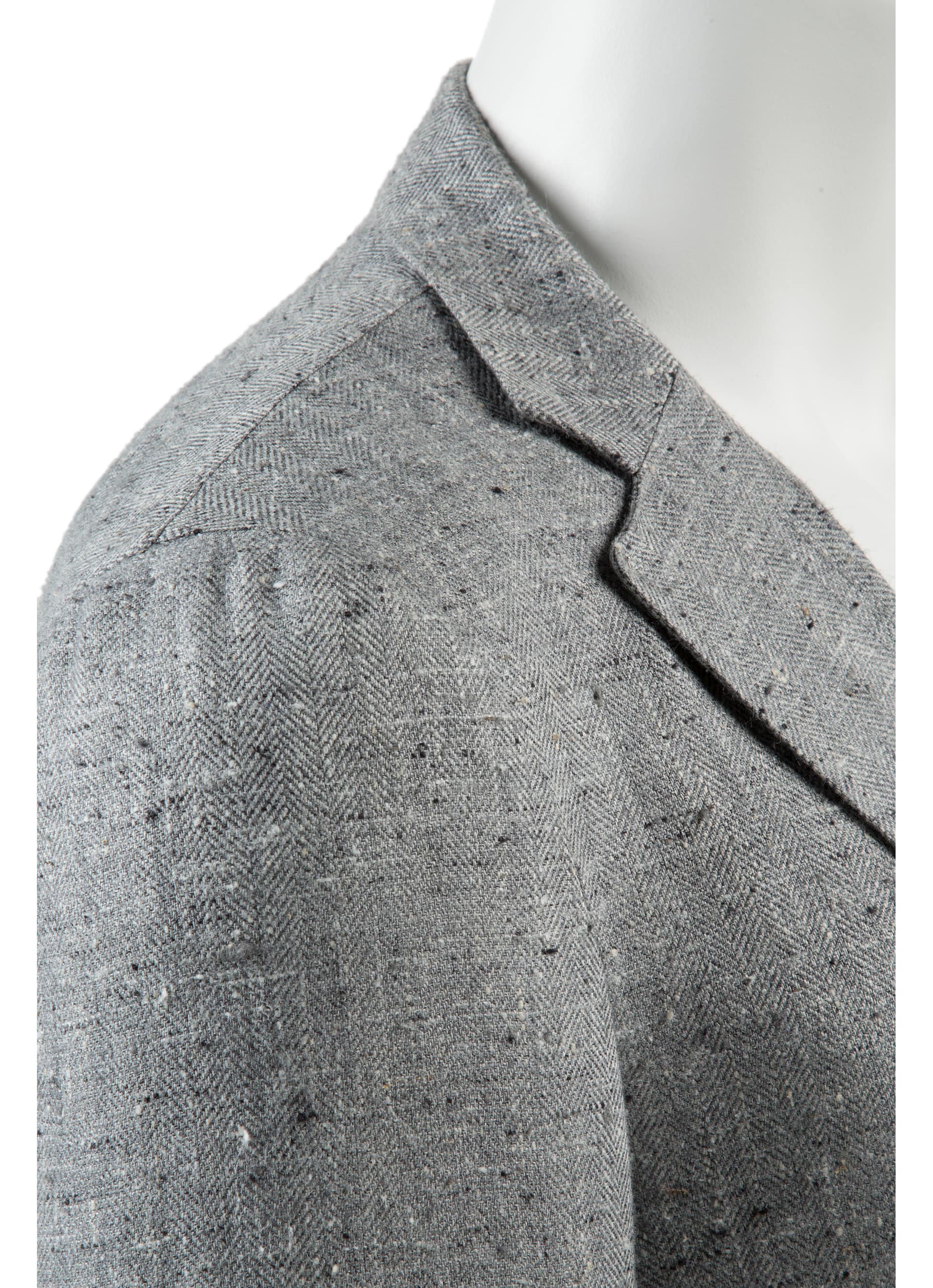 Suit Grey Herringbone Jort P4074i | Suitsupply Online Store
