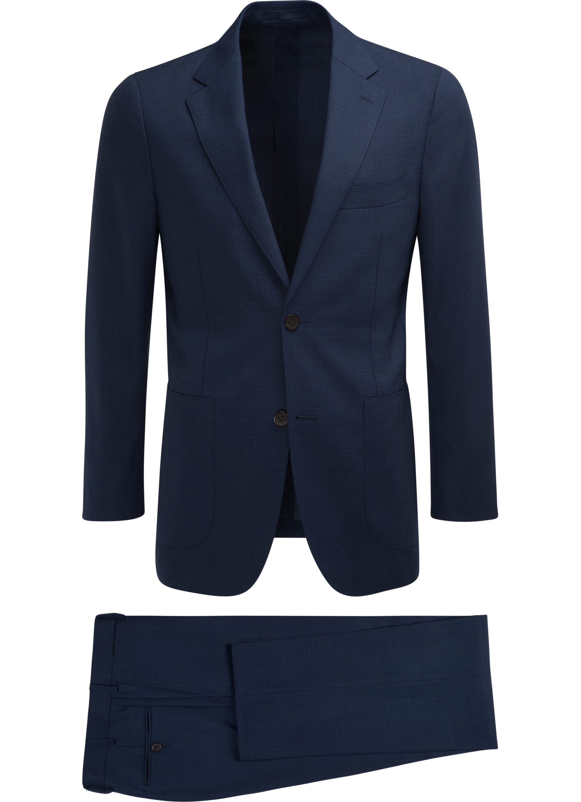 Suit Blue Houndstooth Havana P5110i | Suitsupply Online Store