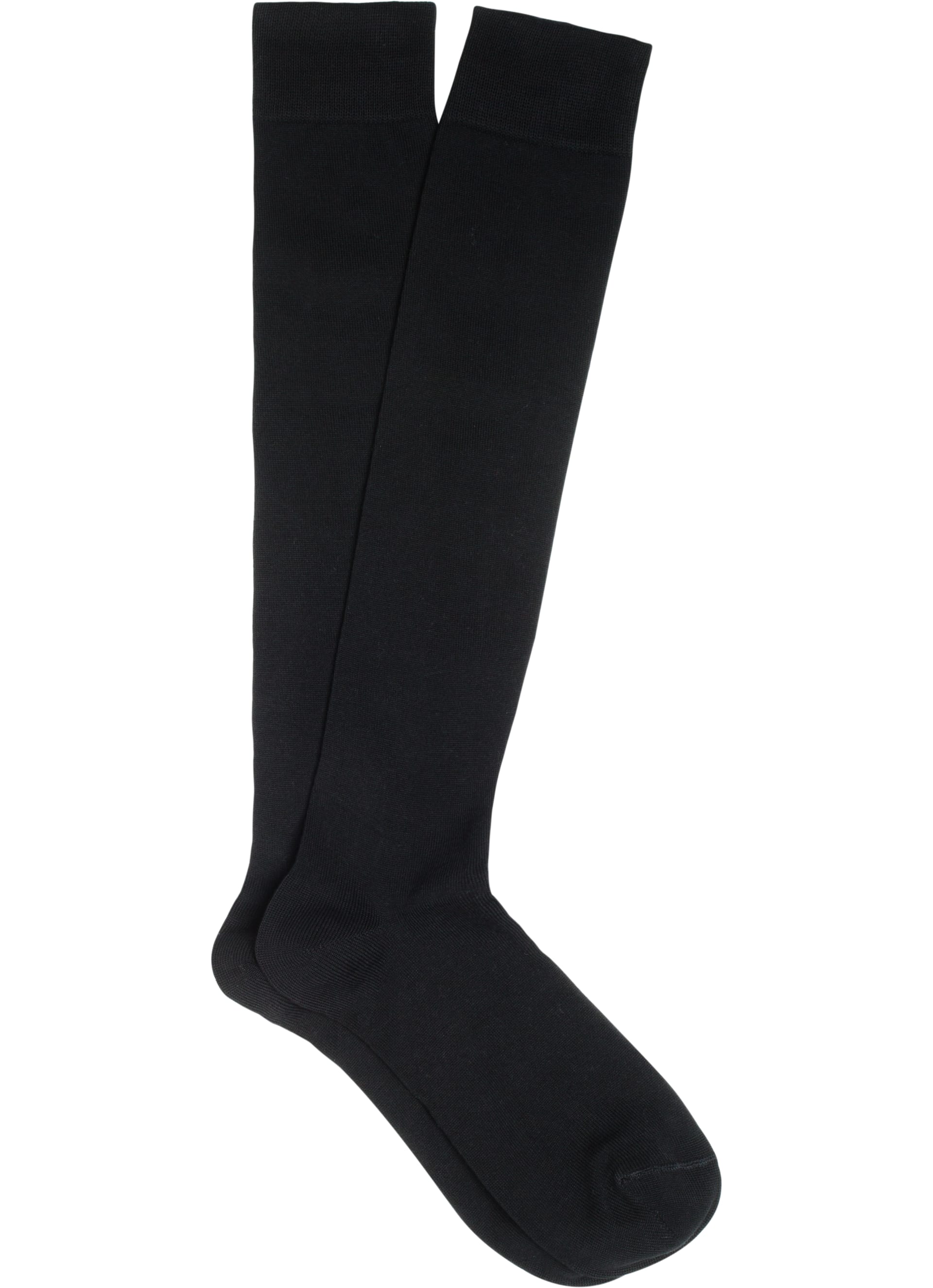 black knee high socks plus size