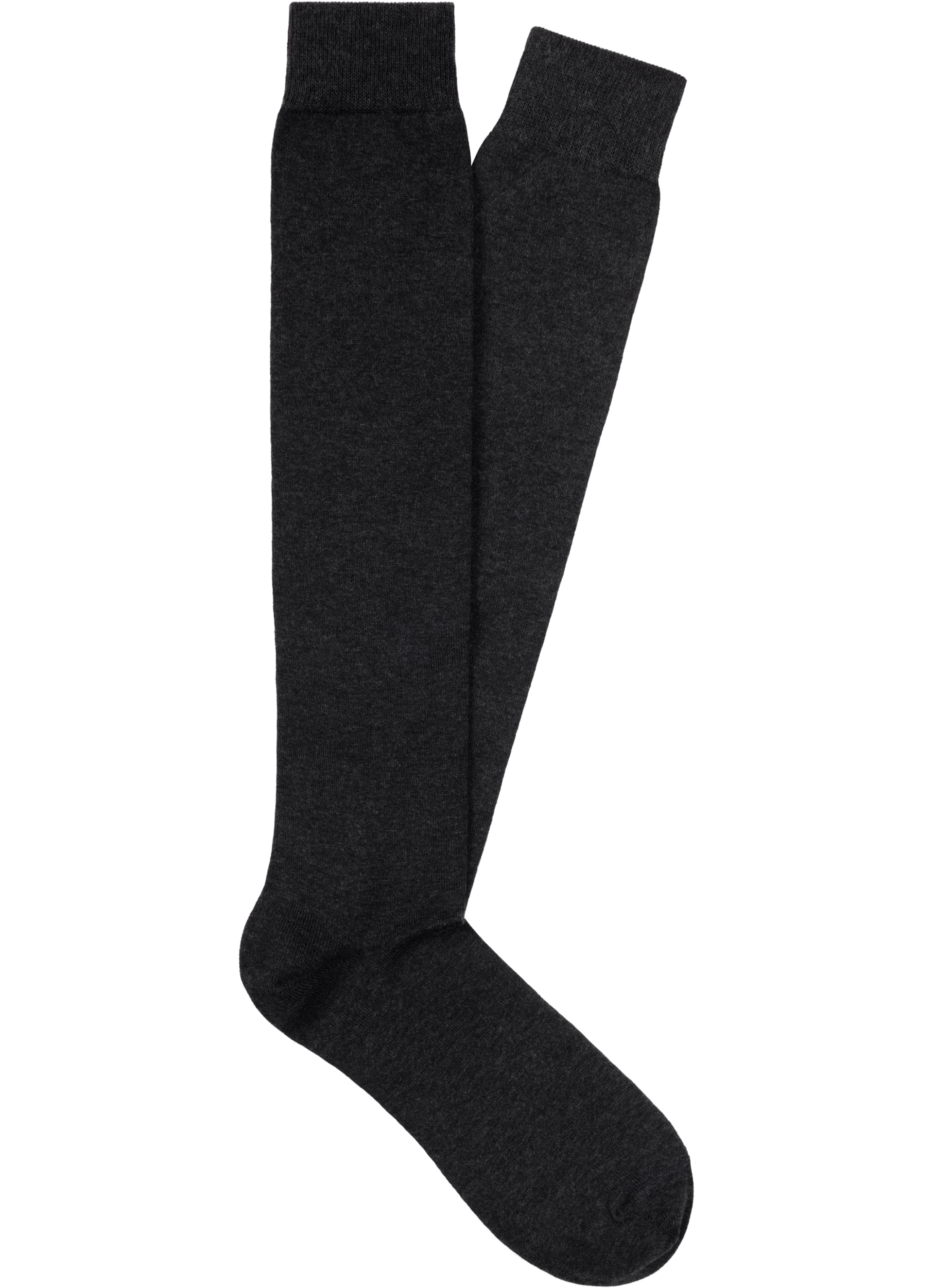 black and grey knee high socks