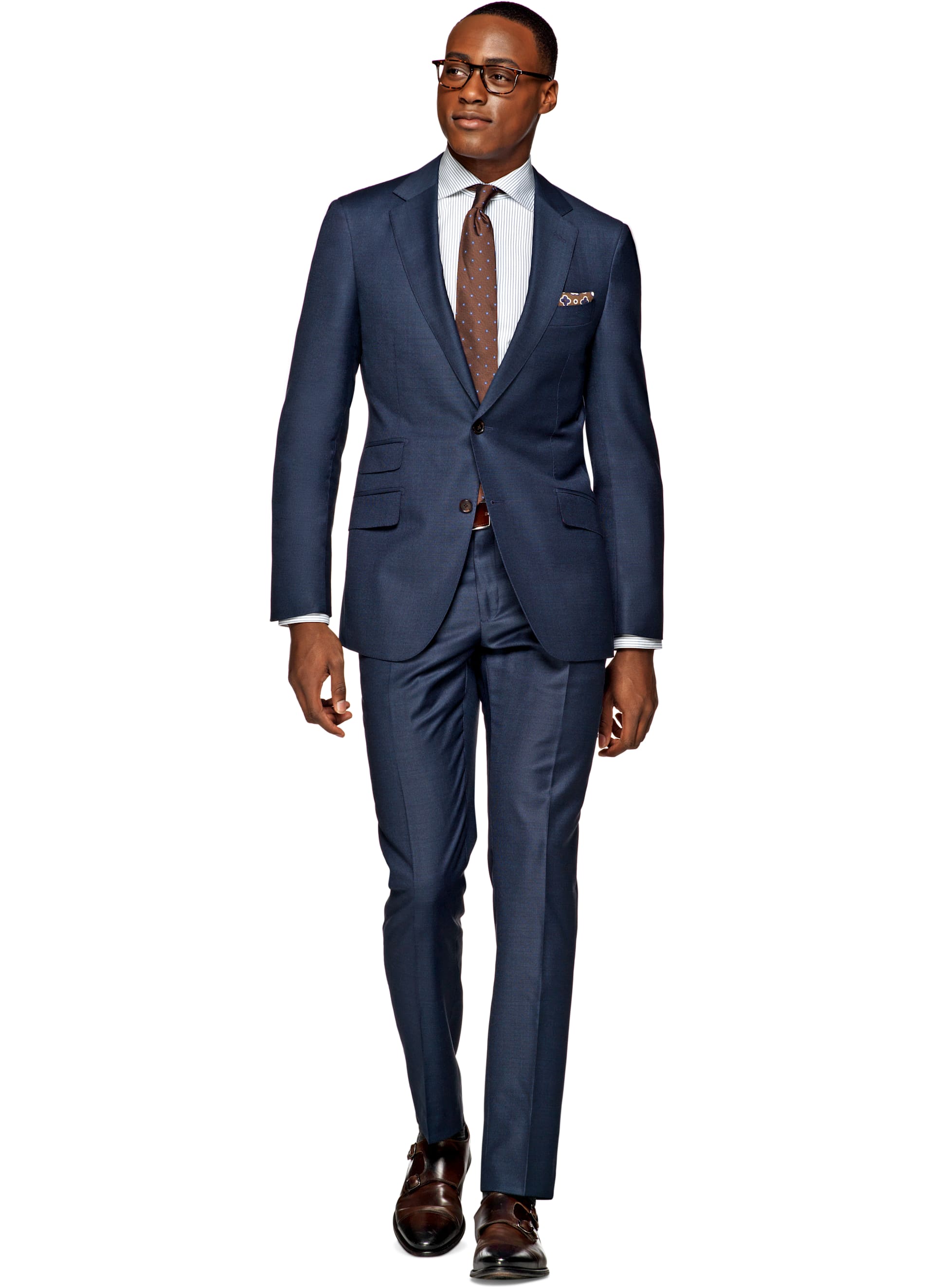 Suit Blue Plain Sienna P3459i | Suitsupply Online Store