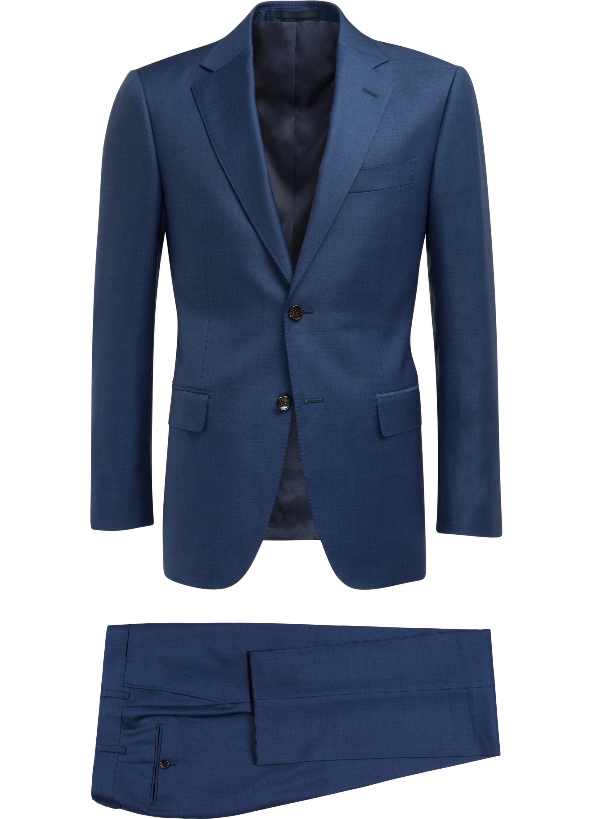 Suit Blue Plain Napoli P4291ni | Suitsupply Online Store