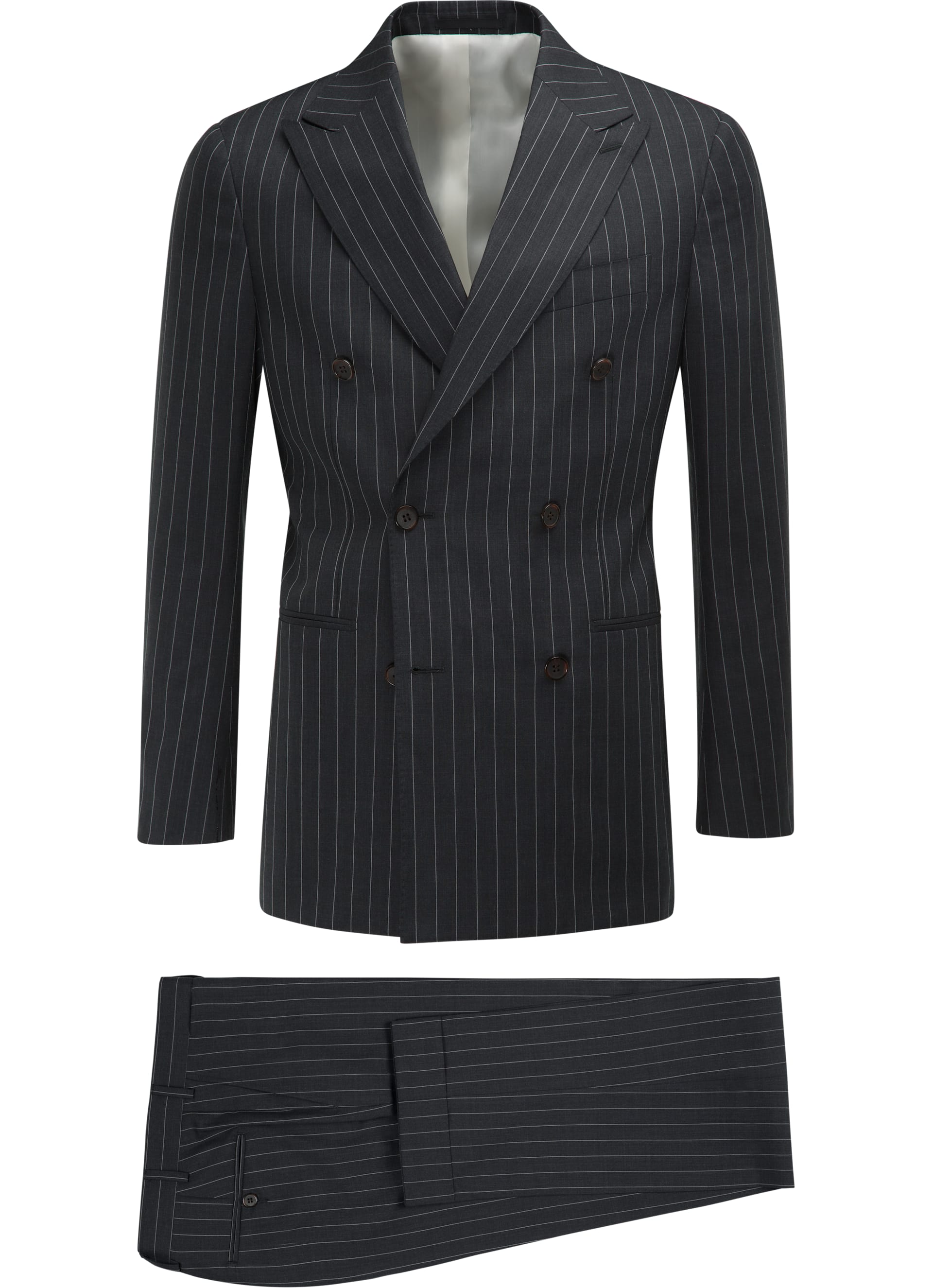 Suit Grey Stripe Havana P5115i | Suitsupply Online Store