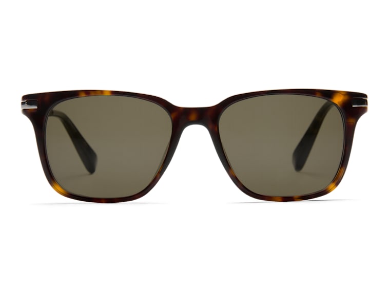 Dark Brown Square Sunglasses