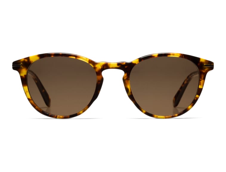 Tortoise Round Sunglasses