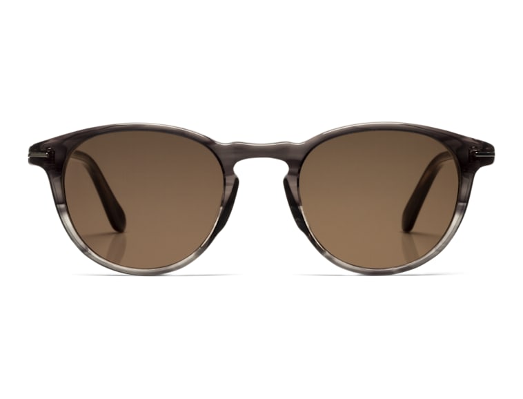 Grey Round Sunglasses