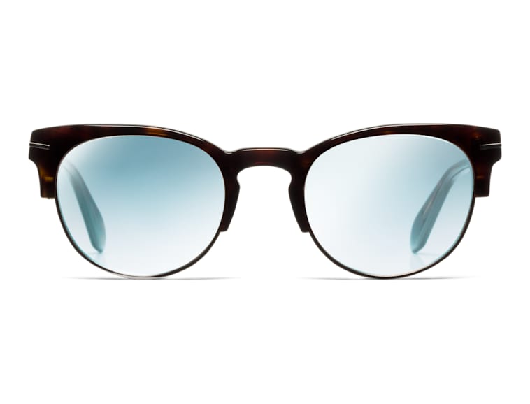 Brown Round Sunglasses
