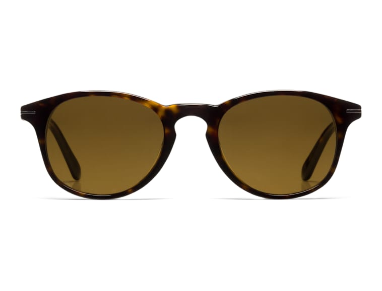 Brown Round Sunglasses