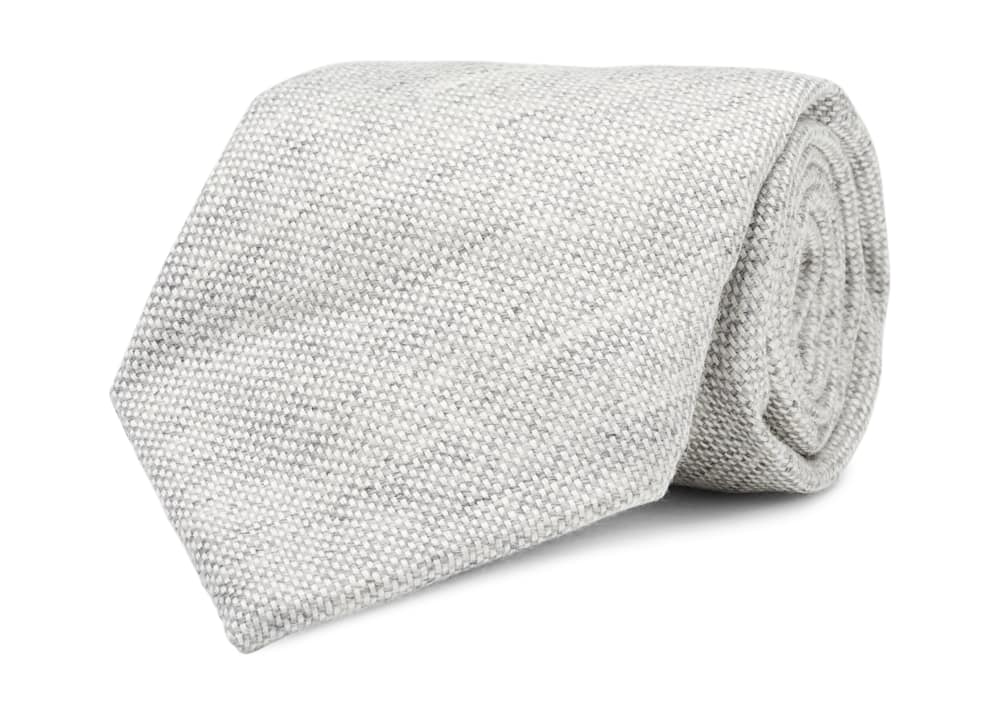 Light Grey 7-fold Jort Tie