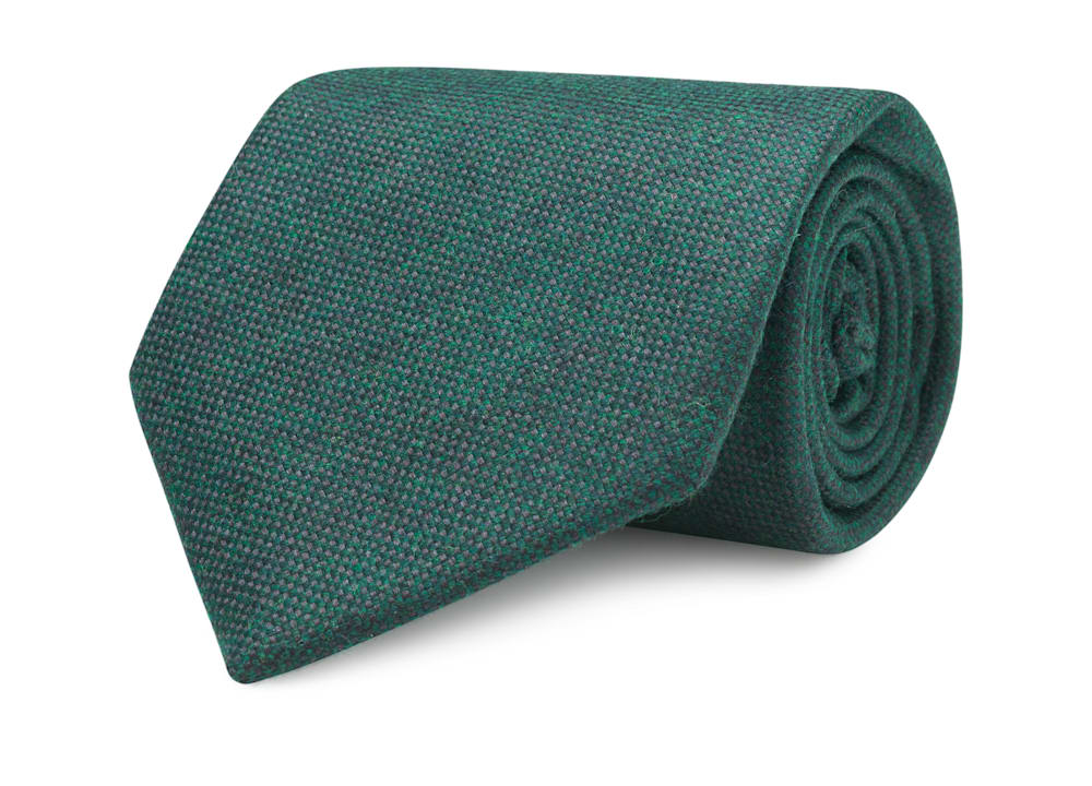 Green 7-fold Jort Tie