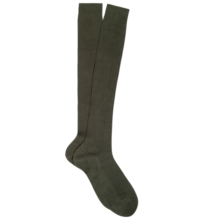 Green Knee high Socks