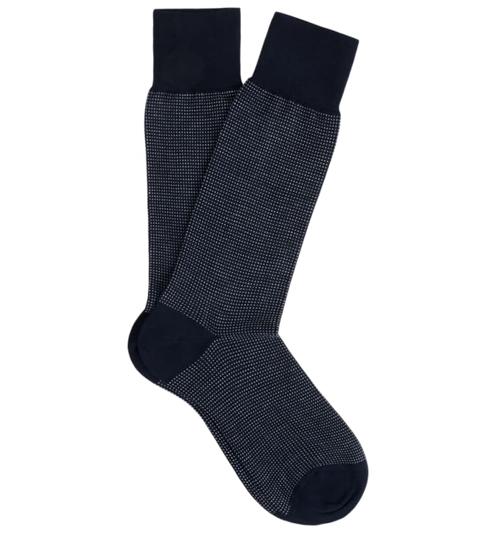 Blue Regular Socks