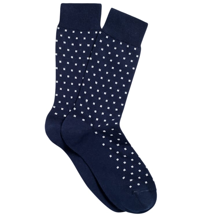 Blue Regular Socks