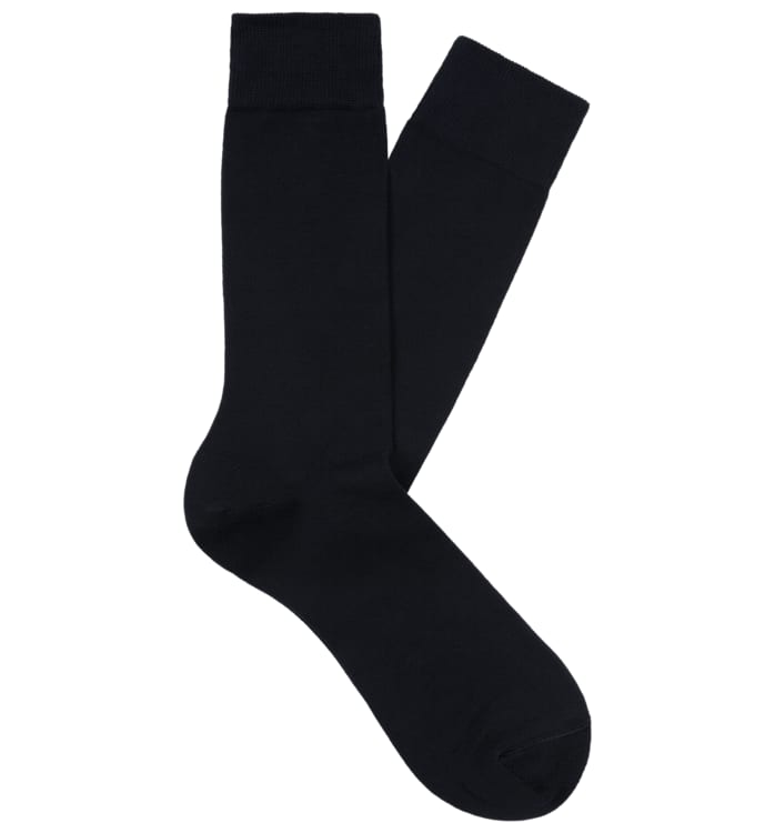 Navy Regular Socks