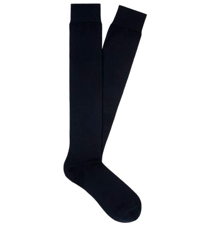 Blue Knee high Socks