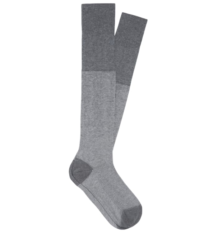 Grey Knee high Socks