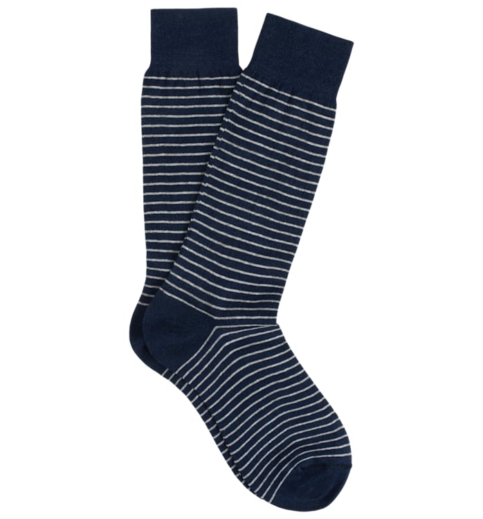 Navy Regular Socks
