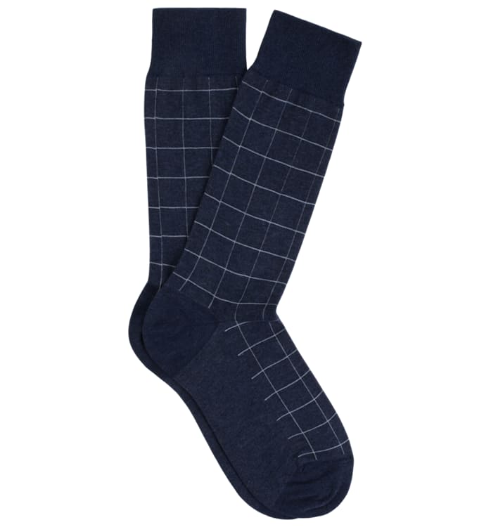 Navy Regular Socks