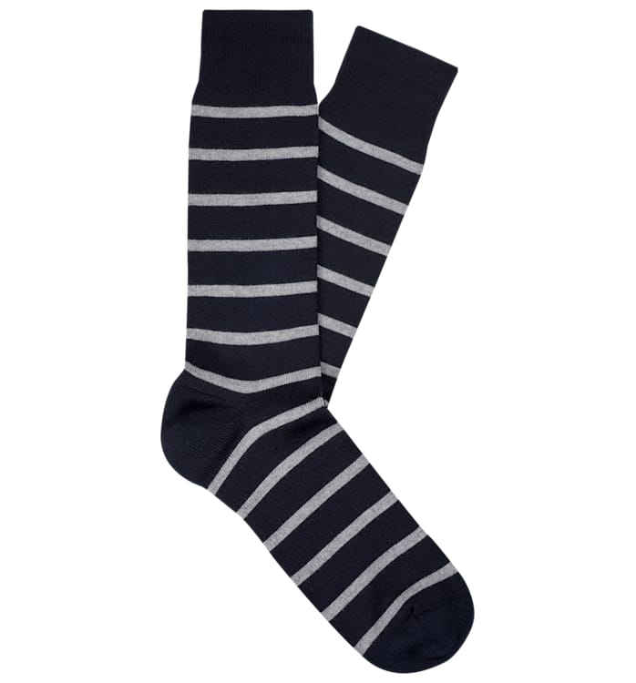 Navy Regular Socks