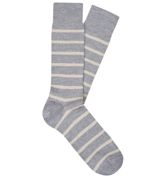 Grey Regular Socks