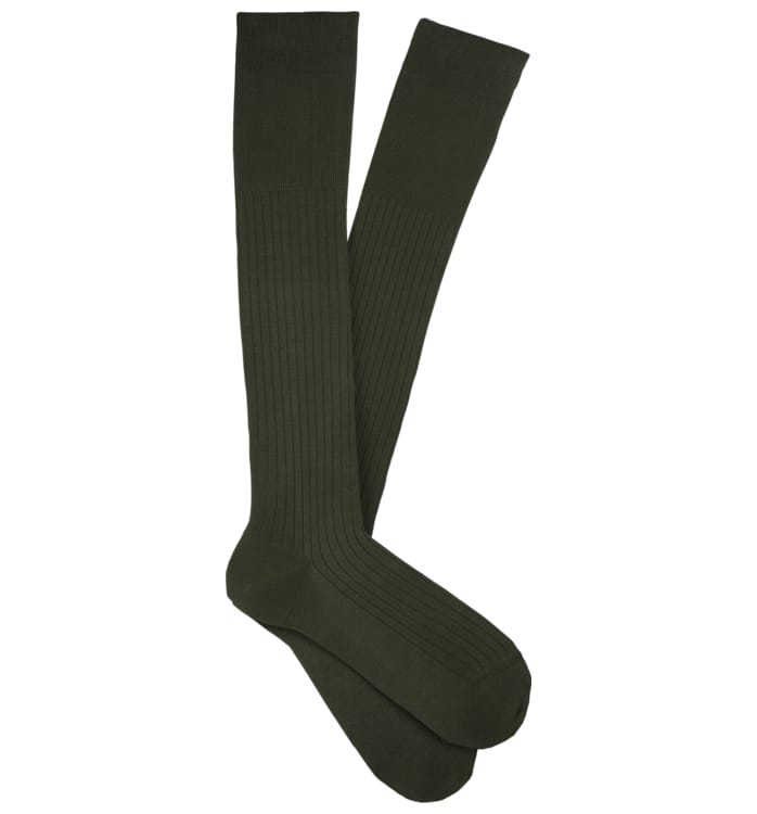 Green Knee high Socks