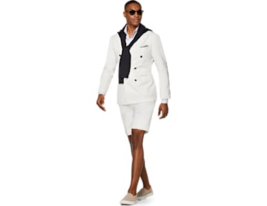 Jort Off White Shorts