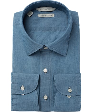 Light Blue Plain Shirt