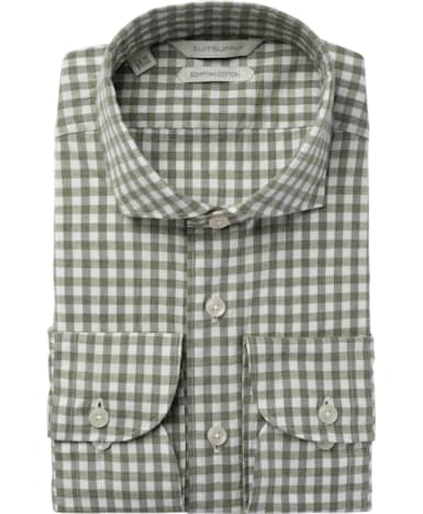 Green Check Shirt