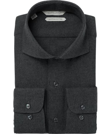 Grey Plain Shirt