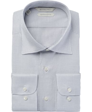 Navy Check Shirt
