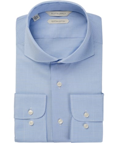 Light Blue Check Shirt