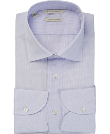 Purple Check Shirt