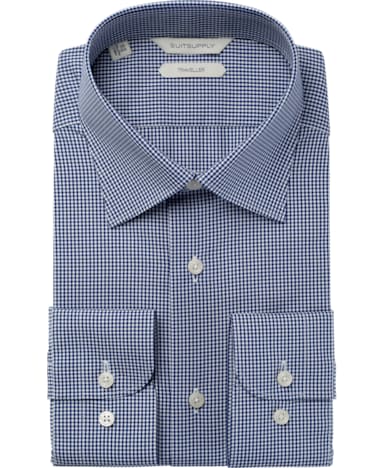 Navy Check Traveller Shirt