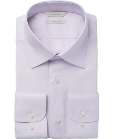 Lilac Faux Uni Traveller Shirt