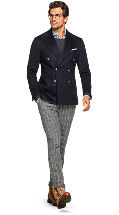 Jort Navy Plain
