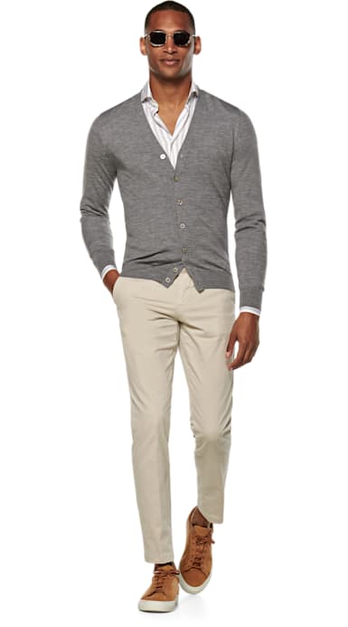 Grey Cardigan