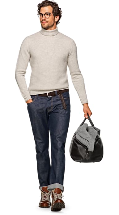 Light Brown Turtleneck