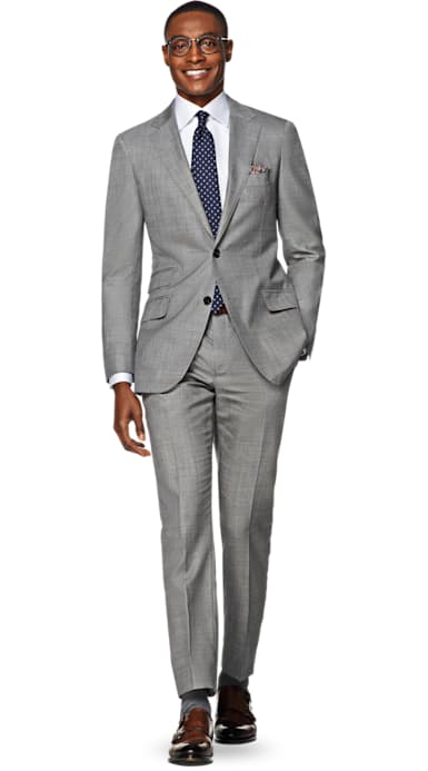 Sienna Light Grey Plain