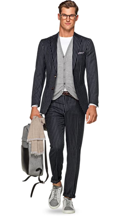 Havana Navy Stripe