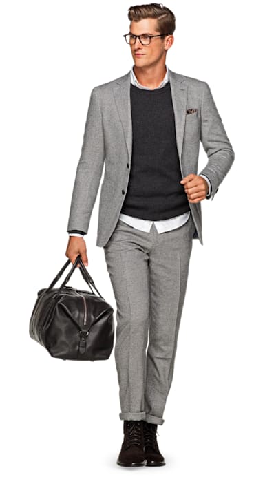 Havana Light Grey Plain
