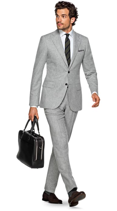 Lazio Light Grey Plain